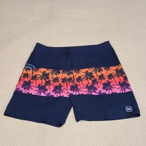 Ron Jon Surf Shop floral swim trunks size 38